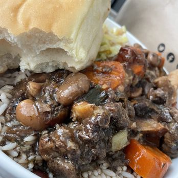Negril - Laurel - a beef stew with rice and carrots - Caribbean Near Me - Laurel, Maryland