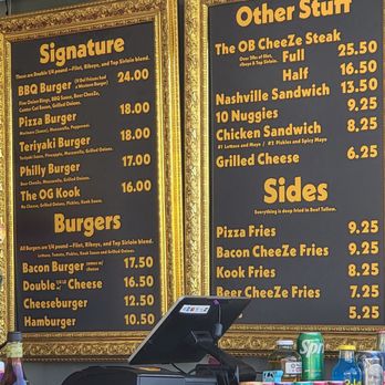 Burger Kook - Menu - Burgers Near Me - Bonita, California