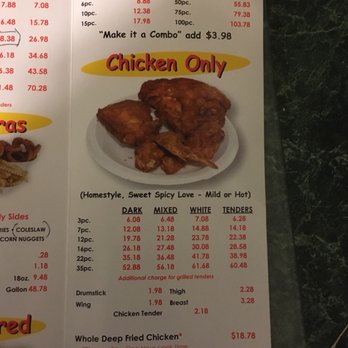 Uncle Lous Fried Chicken - Menu 5/2018 - Chicken Wings Near Me - Memphis, Tennessee Uncle Lous Fried Chicken - Menu 5/2018 - Chicken Wings Near Me - Memphis, Tennessee