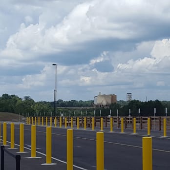 Ark Encounter - View of ark from bus loading area at parking lot - Museums Near Me - Williamstown, Kentucky