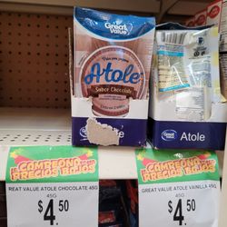 Bodega Aurrera - GV atole, never had it tho