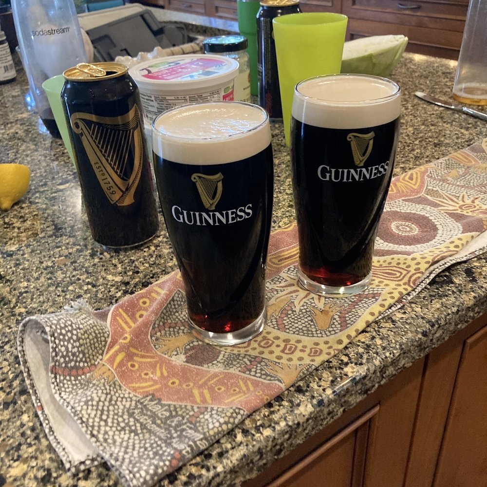This is my own pour at home