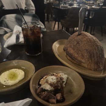 Esther's Kitchen - Sourdough bread, butter, and a spread. - Italian Near Me - Las Vegas, Nevada