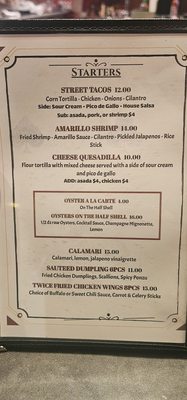 Menu photo 1 Bay 101 San Jose, CA Menu photo 1 Bay 101 San Jose, CA