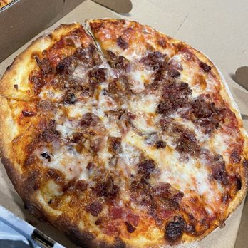 Westshore Pizza - Cheese and bacon pizza - Salad Near Me - St. Petersburg, Florida