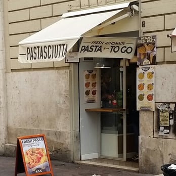 Pastasciutta - Don't be fooled by the dodgy fastfood look - this is the very best kind of fastfood - Pasta Shops Near Me - Rome, RM Pastasciutta - Don't be fooled by the dodgy fastfood look - this is the very best kind of fastfood - Pasta Shops Near Me - Rome, RM