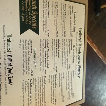 Freiberg's German Restaurant - German Near Me - Johnson City, Tennessee Freiberg's German Restaurant - German Near Me - Johnson City, Tennessee