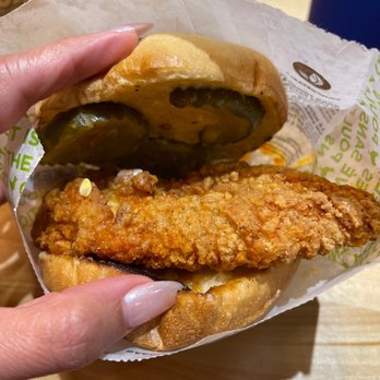 A&W - Nashville hot chicken cruncher. I enjoyed it! - Burgers Near Me - Toronto, Ontario