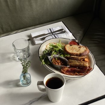 Drake's Corner Café + Bistro - Black coffee and Drakes breakfast - Breakfast & Brunch Near Me - Toronto, Ontario