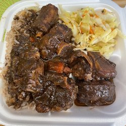 JahNyas Caribbean Cuisine - Oxtail.