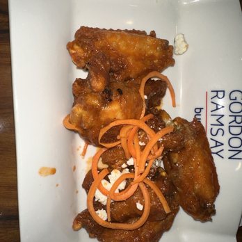 Gordon Ramsay Burger Las Vegas - Chicken wings are delicious! - Burgers Near Me - Las Vegas, Nevada