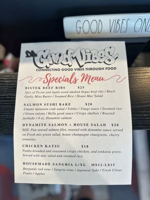 Menu photo 1 Da Good Vibes Union City, CA Menu photo 1 Da Good Vibes Union City, CA