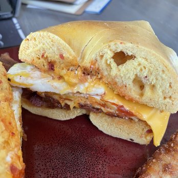 Stuff A Bagel - Massapequa - a sandwich with meat and cheese - Bagels Near Me - Massapequa, New York Stuff A Bagel - Massapequa - a sandwich with meat and cheese - Bagels Near Me - Massapequa, New York