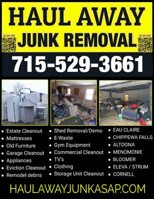 HAUL AWAY JUNK REMOVAL - Updated June 2026 - 13 Photos - Eau Claire ...