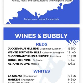 Lake Tahoe AleWorX Reno - 6/10/26 FYI. Menu. - Brewpubs Near Me - Reno, Nevada