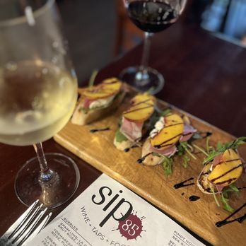 Sip85 - Special of the night- peach burrata - Seafood Near Me - Palm Harbor, Florida Sip85 - Special of the night- peach burrata - Seafood Near Me - Palm Harbor, Florida