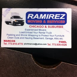 Email, phone numbers, and services.