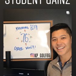 Kevin Paule Golf Lessons - Huge gain for my student Joel. He had a goal to break 80 and he did it shooting 76! Cheers for the first time breaking 80