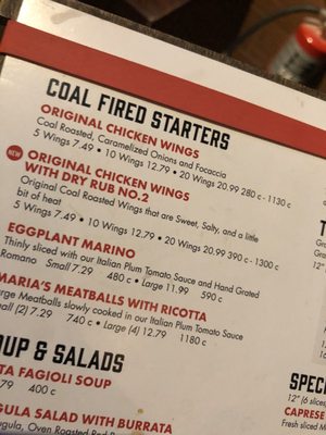 Menu photo 3 Anthony's Coal Fired Pizza & Wings Pike Creek, DE