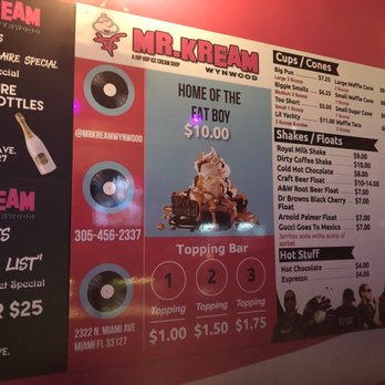 Mr Kream - Ice Cream & Frozen Yogurt Near Me - Miami, Florida Mr Kream - Ice Cream & Frozen Yogurt Near Me - Miami, Florida