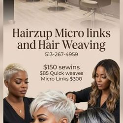 Hairzup Micro Links And Hair Weaving - Hello Hairzup is in college Park ga and would love to make you more beautiful. Get a free consultation in private.