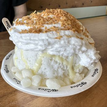 Wailua Shave Ice - Triple Coconut - Shaved Ice Near Me - Kapaa, Hawaii Wailua Shave Ice - Triple Coconut - Shaved Ice Near Me - Kapaa, Hawaii