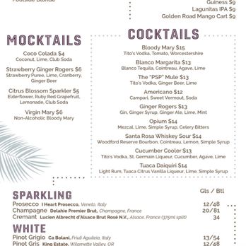 Santa Rosa Kitchen & Spirits - Menu 4/21/23 - American Near Me - Palm Springs, California Santa Rosa Kitchen & Spirits - Menu 4/21/23 - American Near Me - Palm Springs, California