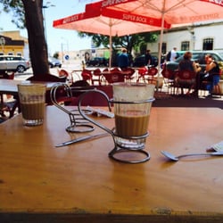 Café Beira-Gare - Stopped here for a coffee on the terrace while waiting for our train to Porto. Great coffee with milk, hit the spot