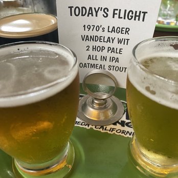 Faction Brewing - Flight of the week. - Breweries Near Me - Alameda, California