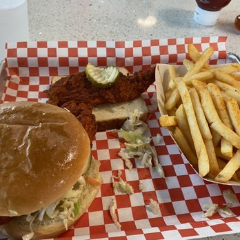 Angry Chickz - Combo #3 Slider and Tender - Chicken Shop Near Me - Fresno, California