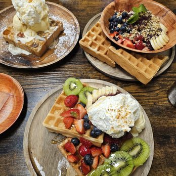 Waffle and Berry - Acai bowl, peanut butter waffles and kireina Hana waffles all - Waffles Near Me - Honolulu, Hawaii Waffle and Berry - Acai bowl, peanut butter waffles and kireina Hana waffles all - Waffles Near Me - Honolulu, Hawaii