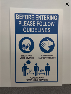 Covid-19 Signs - Need directionals of Covid signs? We can help! Give us a call and we can design anything you need. Covid-19 Signs - Need directionals of Covid signs? We can help! Give us a call and we can design anything you need.