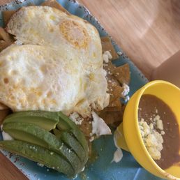 Chilaquiles are good, service is just sloooow Chilaquiles are good, service is just sloooow