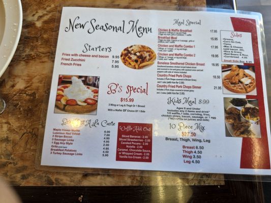 Menu photo 1 Bs Chicken & Waffles Fontana, CA
