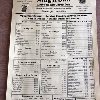 Mug n Bun - Hot Dogs Near Me - Speedway, Indiana