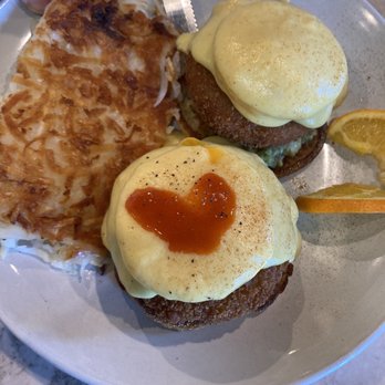 Waffle Shop - Crab cake Benedict - Waffles Near Me - Lincoln, California Waffle Shop - Crab cake Benedict - Waffles Near Me - Lincoln, California