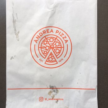 Andrea Pizza - Take out bag. Loving the branding. - Pizza Near Me - Minneapolis, Minnesota Andrea Pizza - Take out bag. Loving the branding. - Pizza Near Me - Minneapolis, Minnesota