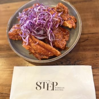 Step Korean Bistro - Korean Fried Chicken - sweet and spicy flavor - Korean Near Me - Sparks, Nevada Step Korean Bistro - Korean Fried Chicken - sweet and spicy flavor - Korean Near Me - Sparks, Nevada