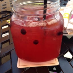 They didn't lie when they called this a two handed Raspberry Somersby sangria