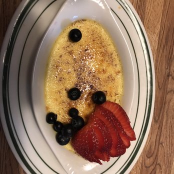 Jus' Jo's - Creme brûlée for dessert mmmmm - Breakfast & Brunch Near Me - Clovis, California