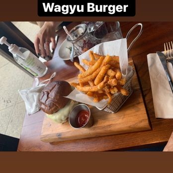 Tavern 157 - Wagyu burger with frites - Lounges Near Me - Flushing, New York Tavern 157 - Wagyu burger with frites - Lounges Near Me - Flushing, New York
