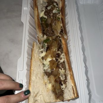 Mancini Pizza - Cheese Steak Special (no mushrooms) - Pizza Near Me - East Brunswick, New Jersey Mancini Pizza - Cheese Steak Special (no mushrooms) - Pizza Near Me - East Brunswick, New Jersey