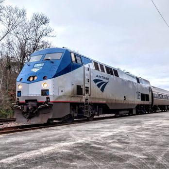 Amtrak - This picture with Amtrak is departing early on time. - Train Stations Near Me - Savannah, Georgia