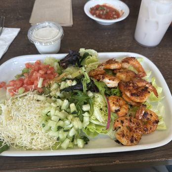 Montecito Kitchen - The shrimp salad that I ordered, and it was also delicious - Mexican Near Me - Apple Valley, California Montecito Kitchen - The shrimp salad that I ordered, and it was also delicious - Mexican Near Me - Apple Valley, California