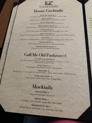 Menu photo 1 Butcher and Barrel Cincinnati, OH