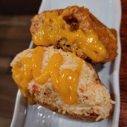 Japan House - Spicy tuna and spicy crab inari.