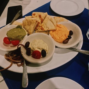 Ziziki's - Trio of Dips Dinner - Greek Near Me - Dallas, Texas Ziziki's - Trio of Dips Dinner - Greek Near Me - Dallas, Texas