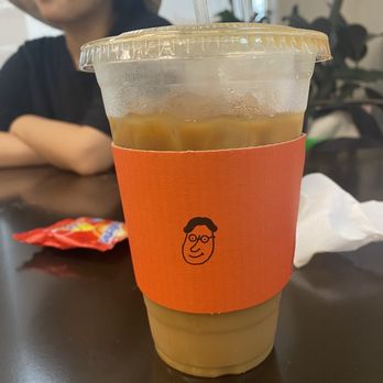 Cafe W Bakery and Desserts - iced lavender latte - Cafes Near Me - Flushing, New York Cafe W Bakery and Desserts - iced lavender latte - Cafes Near Me - Flushing, New York
