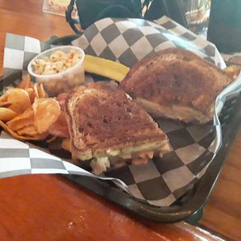 The Olde Log Inn - Locomotive Breath's grilled chicken sandwich. 10/8/24 - American Near Me - Lake George, New York The Olde Log Inn - Locomotive Breath's grilled chicken sandwich. 10/8/24 - American Near Me - Lake George, New York