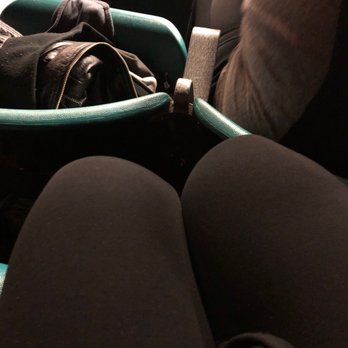 Tingley Coliseum - Have to turn my legs at an angle to be comfortable. I'm not even 5'6" and this is how tight the seating is. - Stadiums & Arenas Near Me - Albuquerque, New Mexico